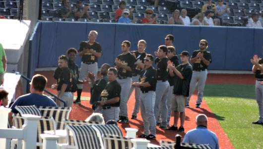 Each team honored our Veterans!