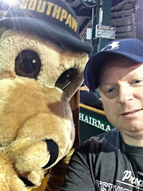 My selfie with Southpaw!